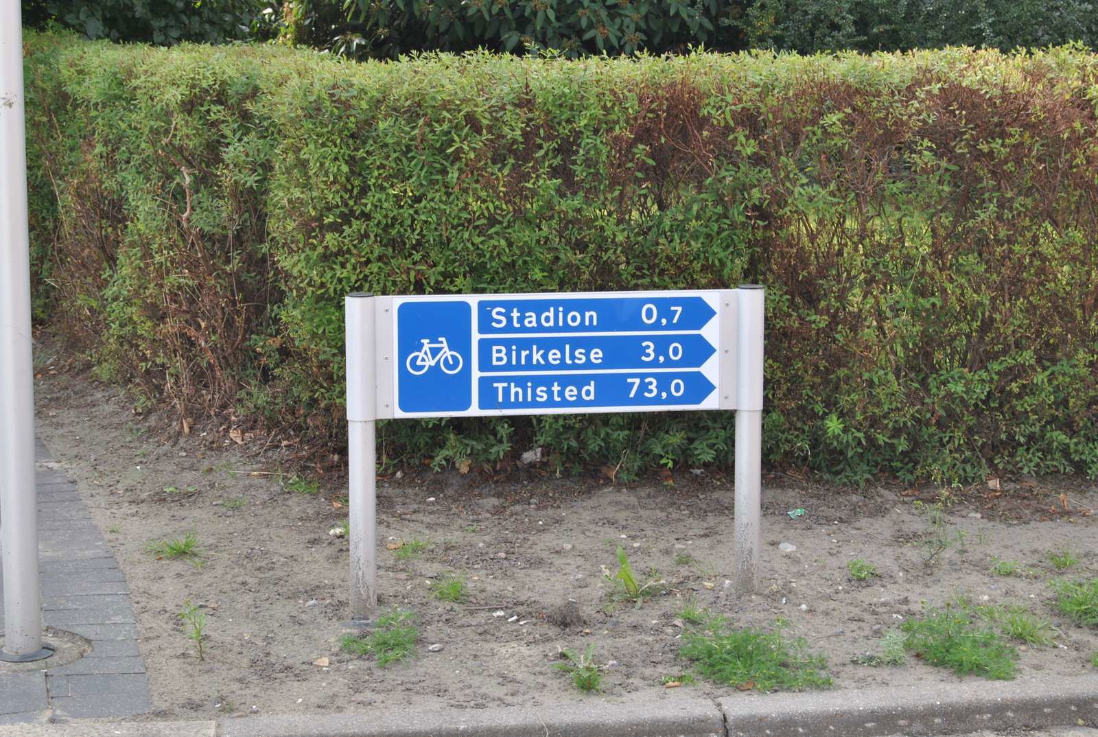 vejskilt i Brovst