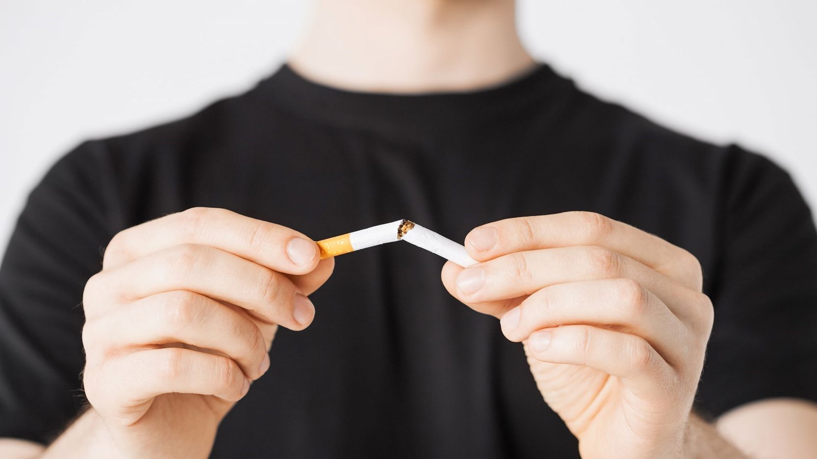 Knækket cigaret