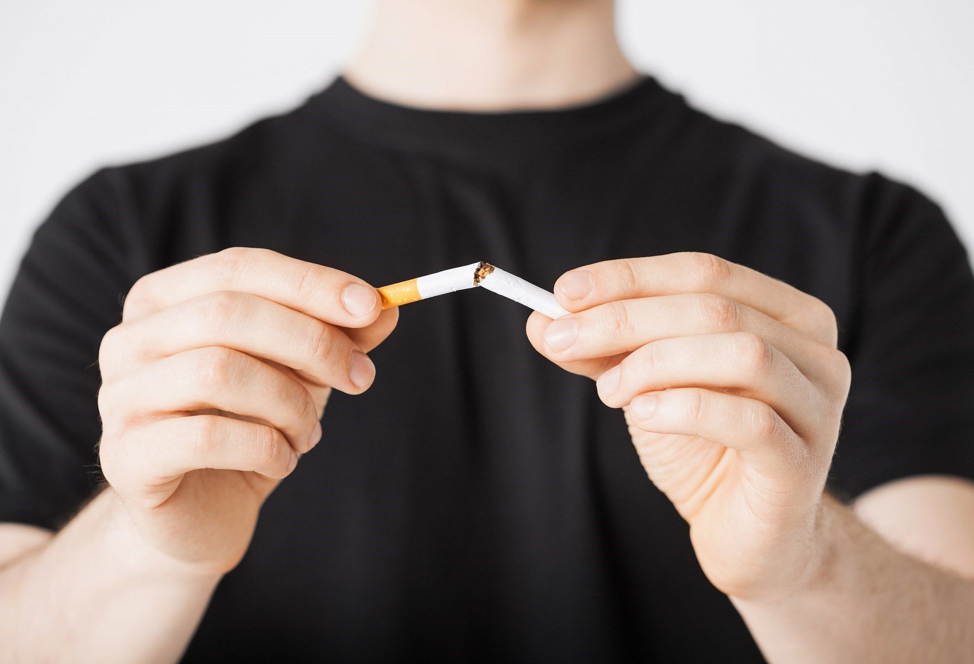 Knækket cigaret