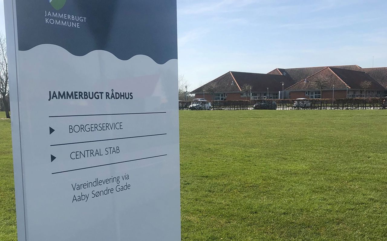 Nyt skilt Aabybro