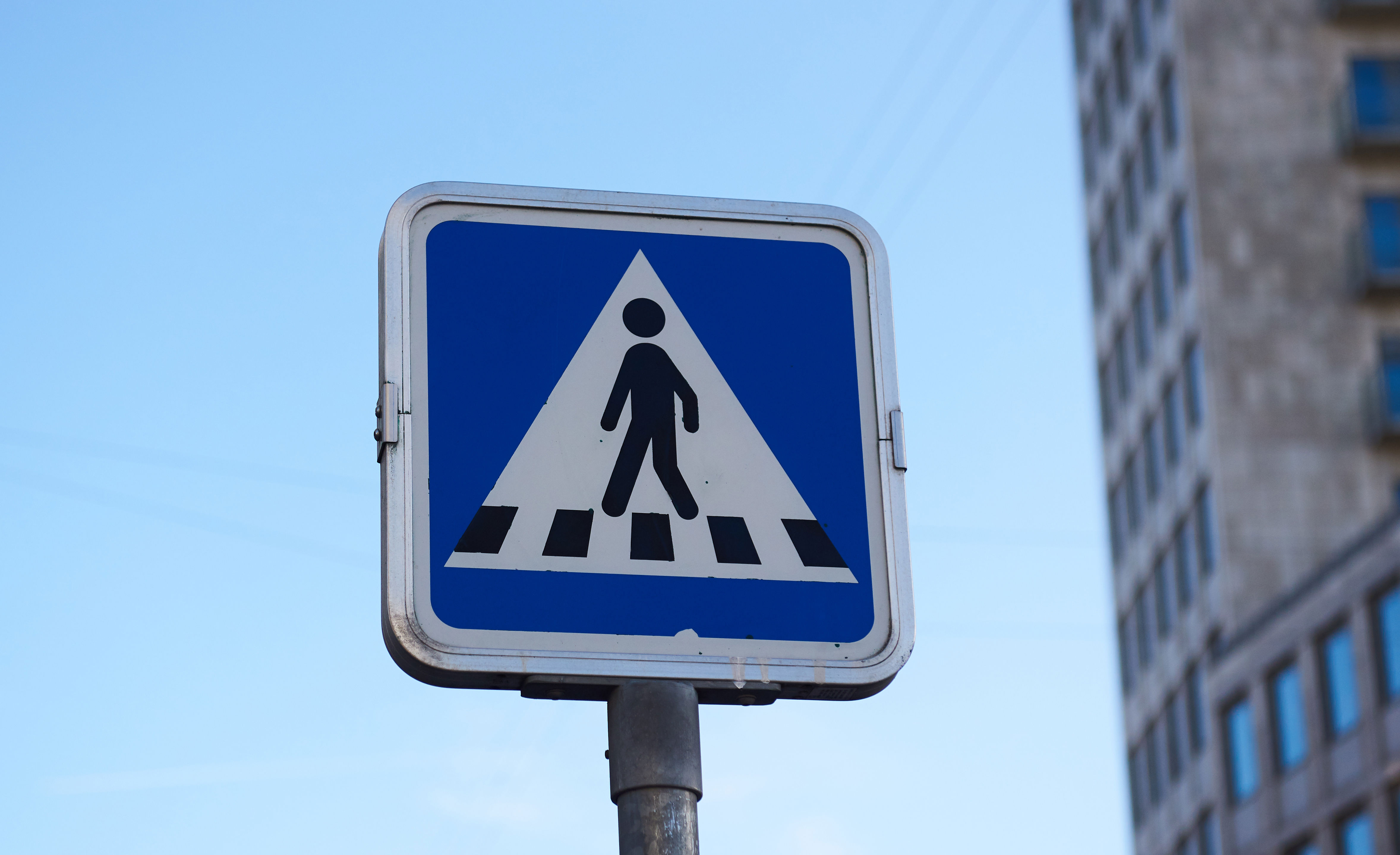 Fodgænger skilt