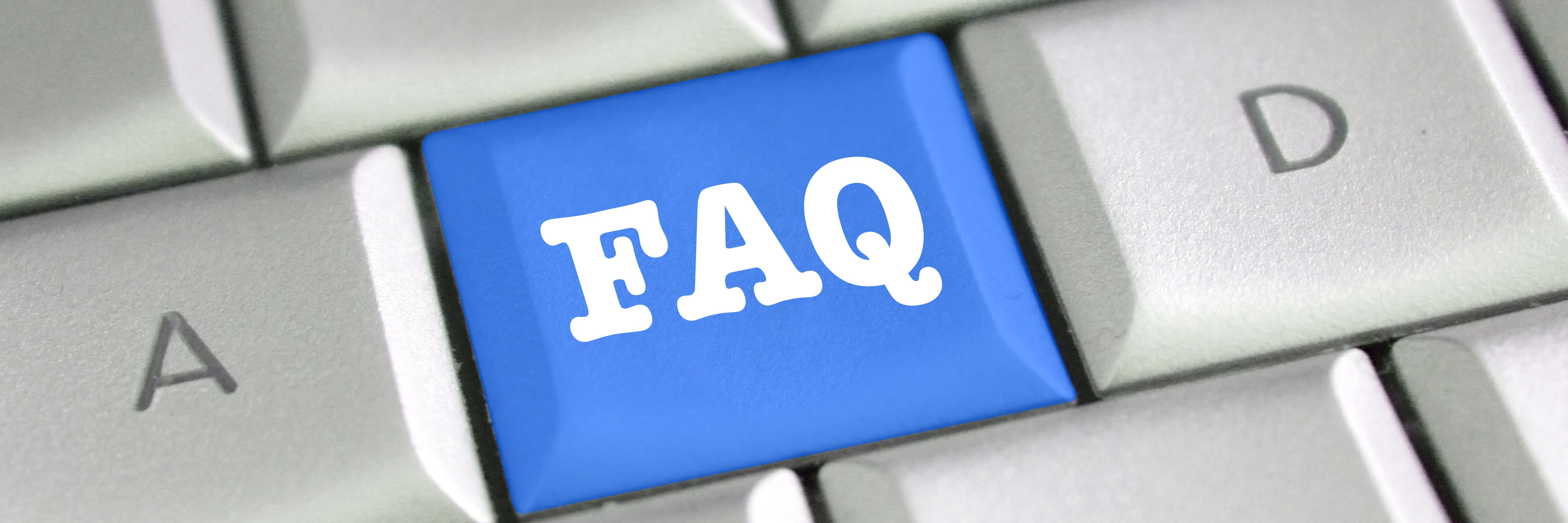 FAQ tast på tastatur