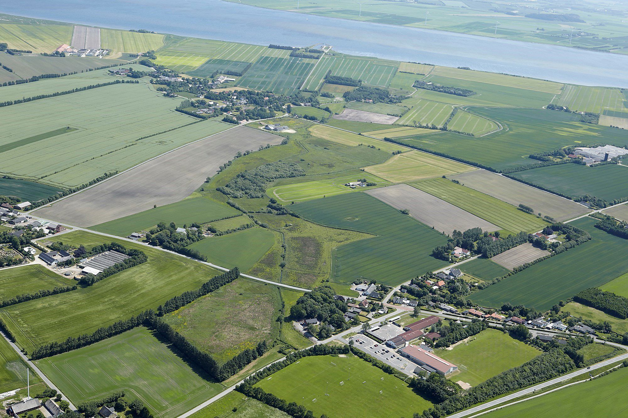 luftfoto landområde