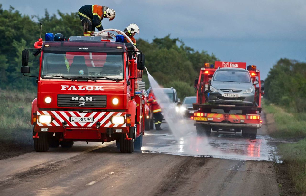 Brandbil og autohjælp
