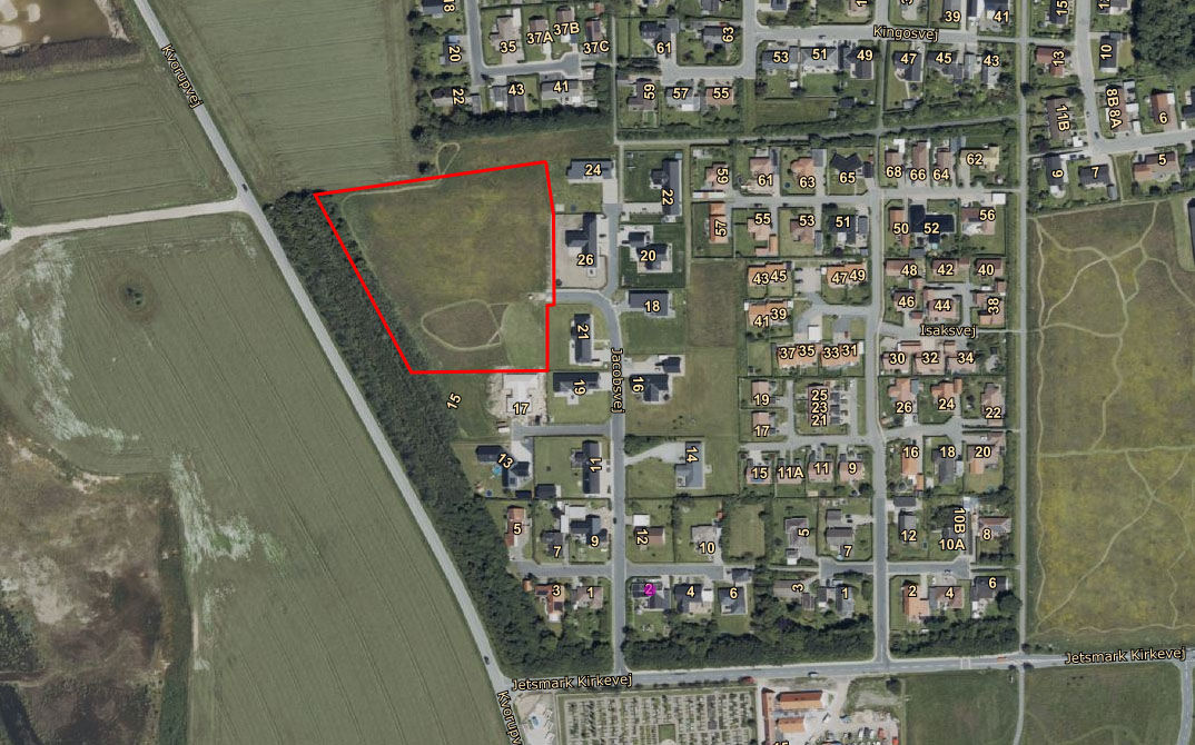 Byggemodning Af Parcelhuse Jacobsvej, Pandrup