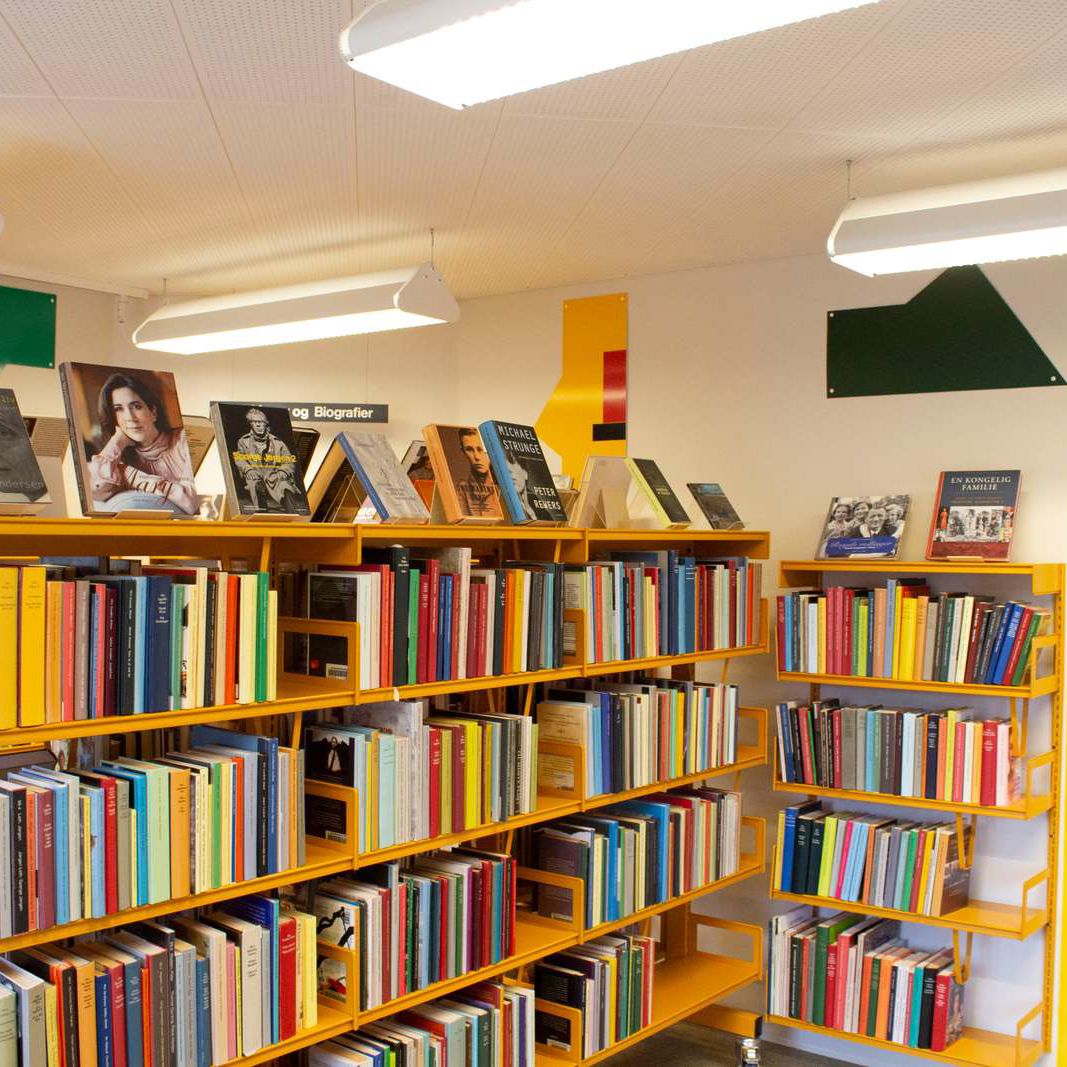 Fjerritslev Bibliotek Læse Bøger Bogreoler