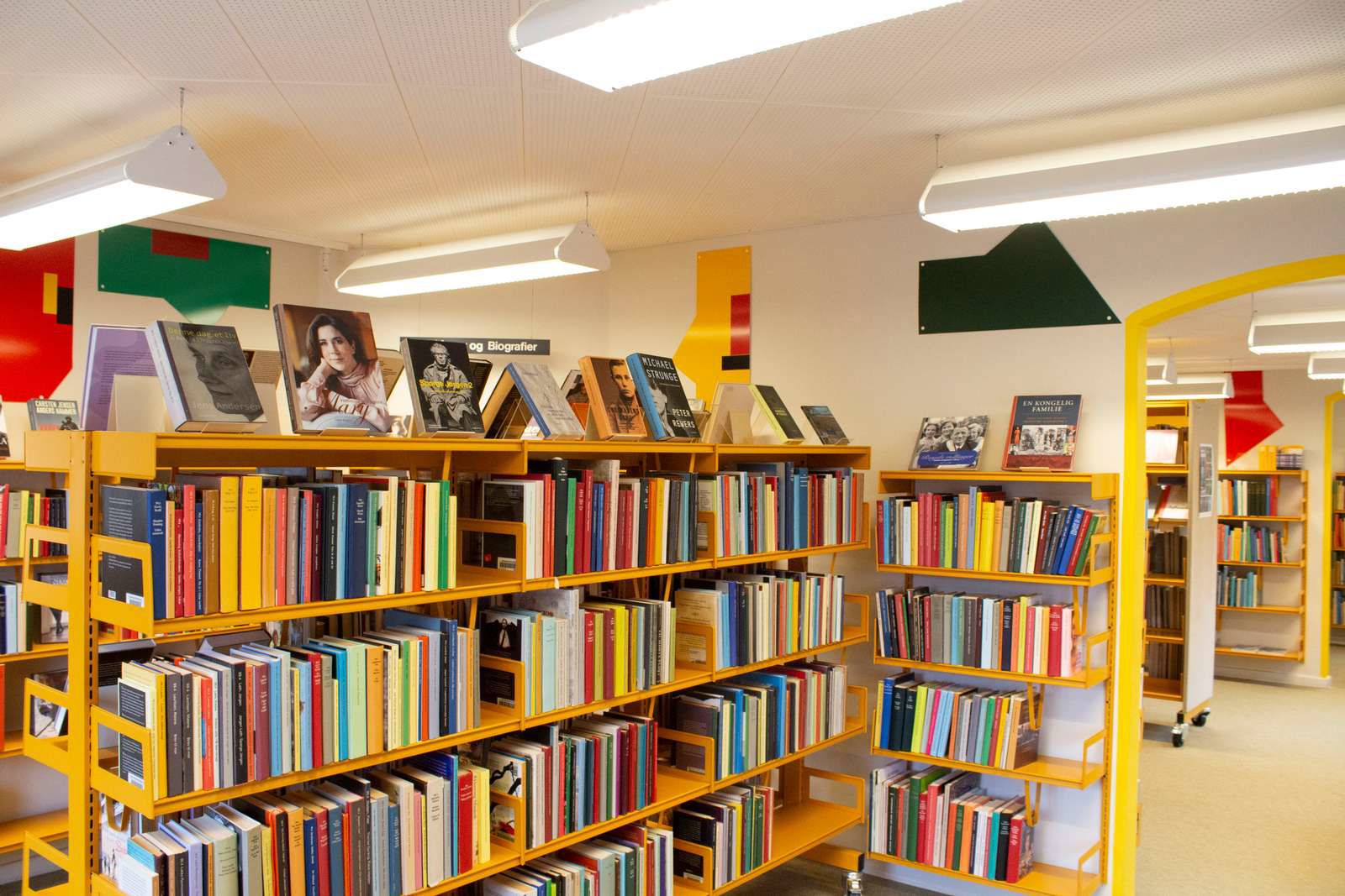 Fjerritslev Bibliotek Læse Bøger Bogreoler