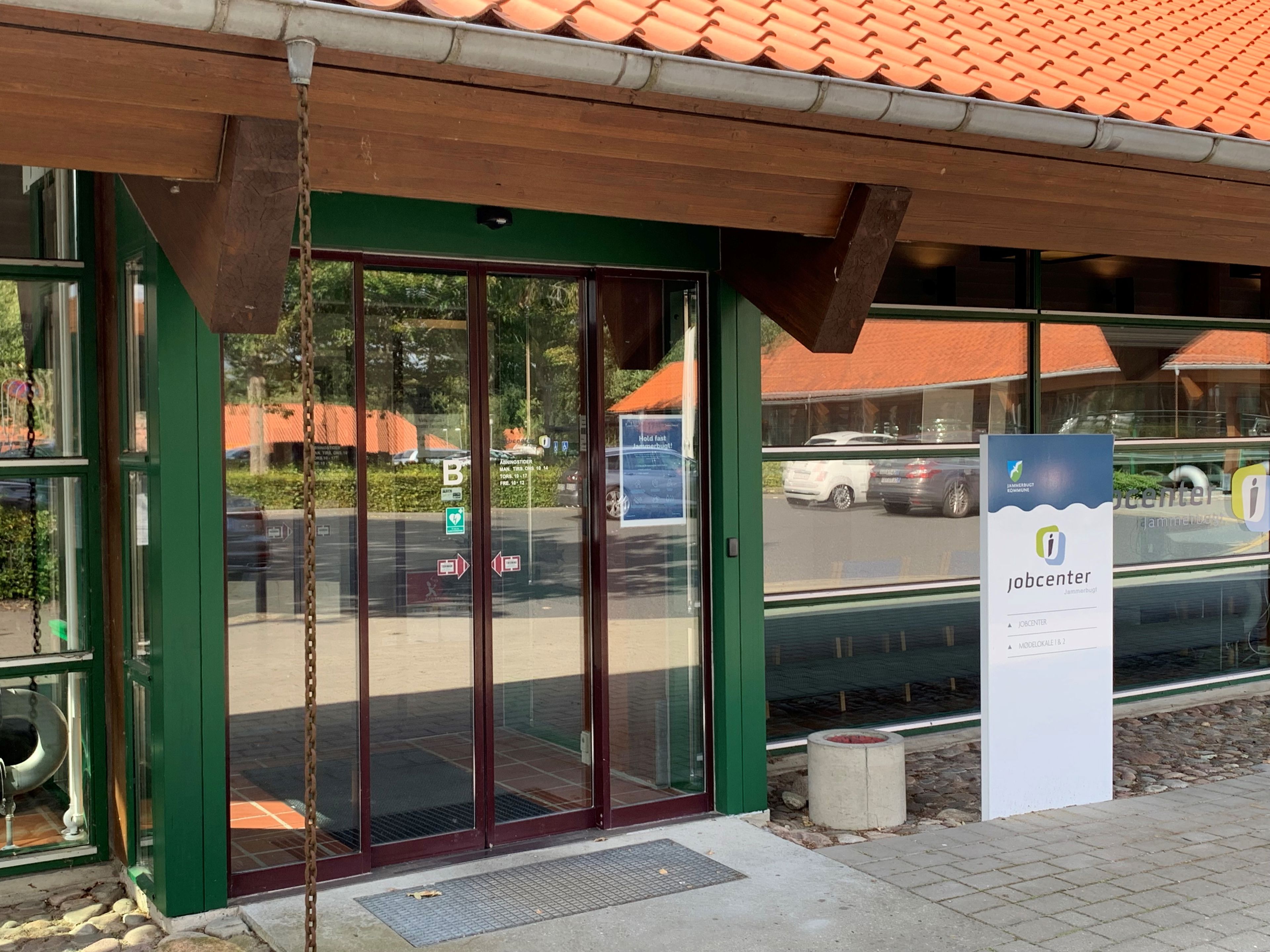 indgang til jobcenter