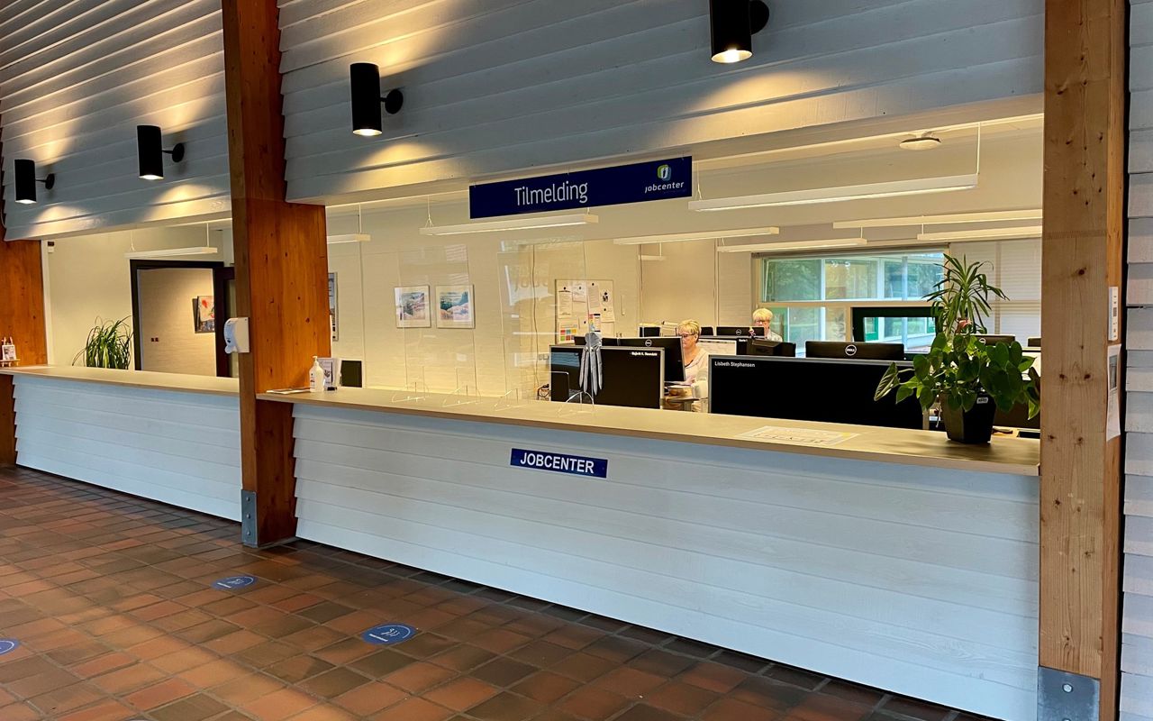reception i jobcenteret