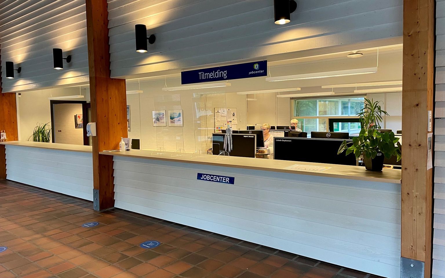 reception i jobcenteret