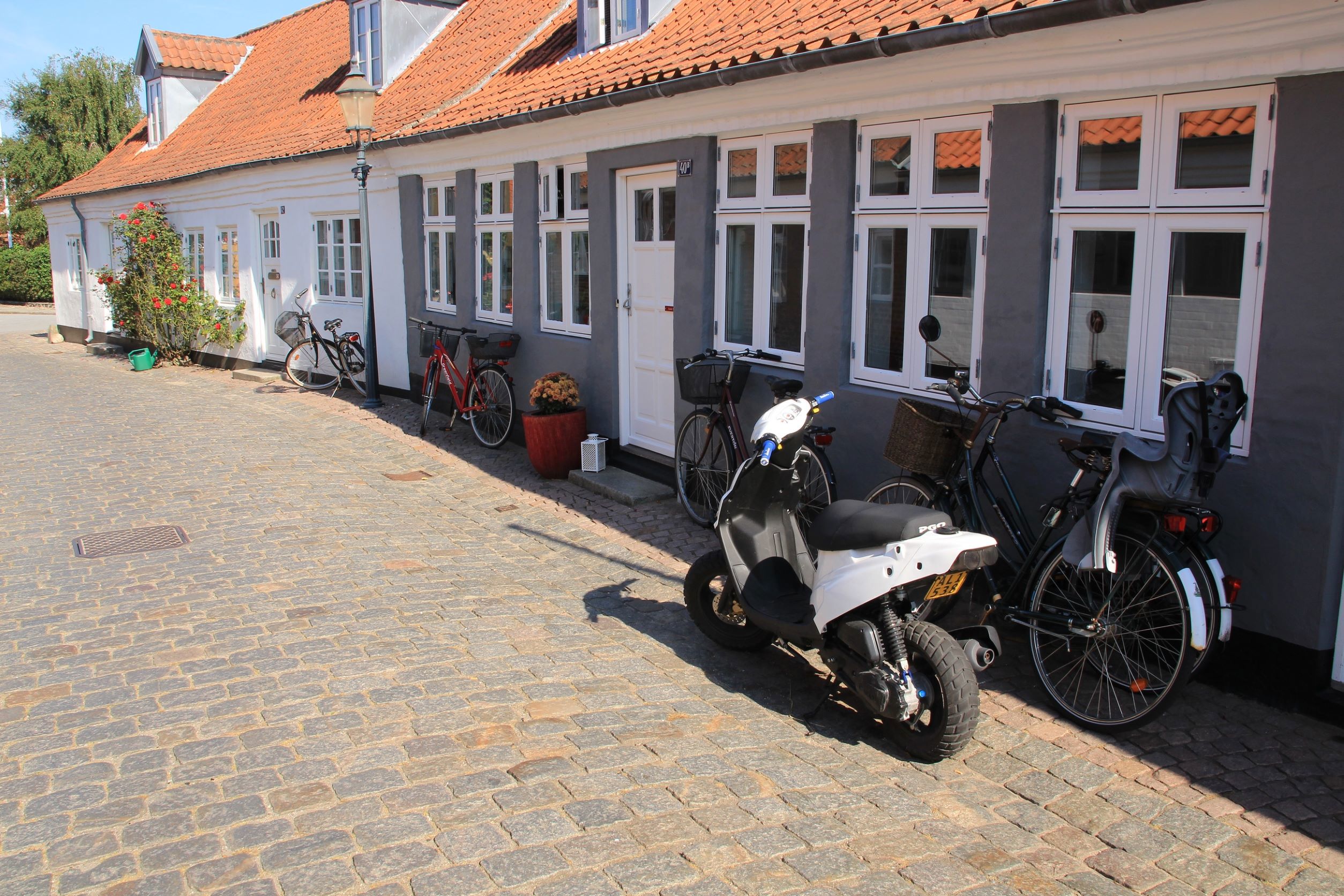 knallert i bygade