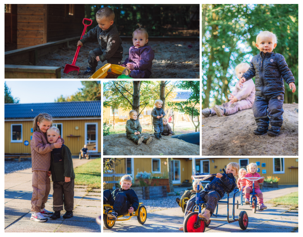 Klim børnehave collage