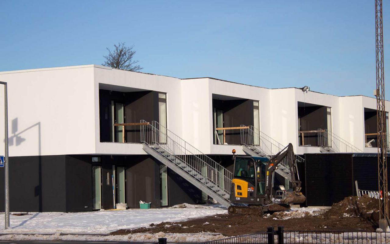 Nybyggede etage boliger