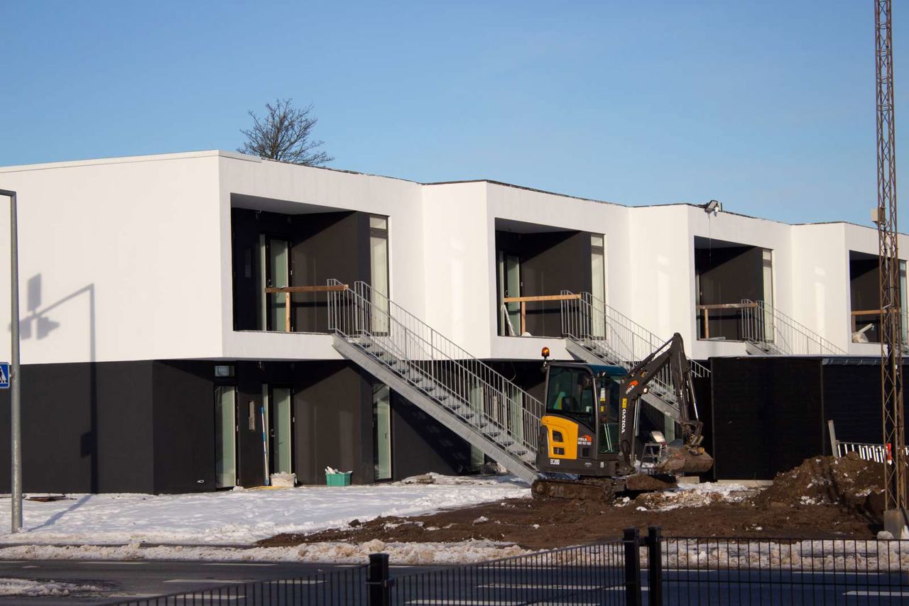 Nybyggede etage boliger
