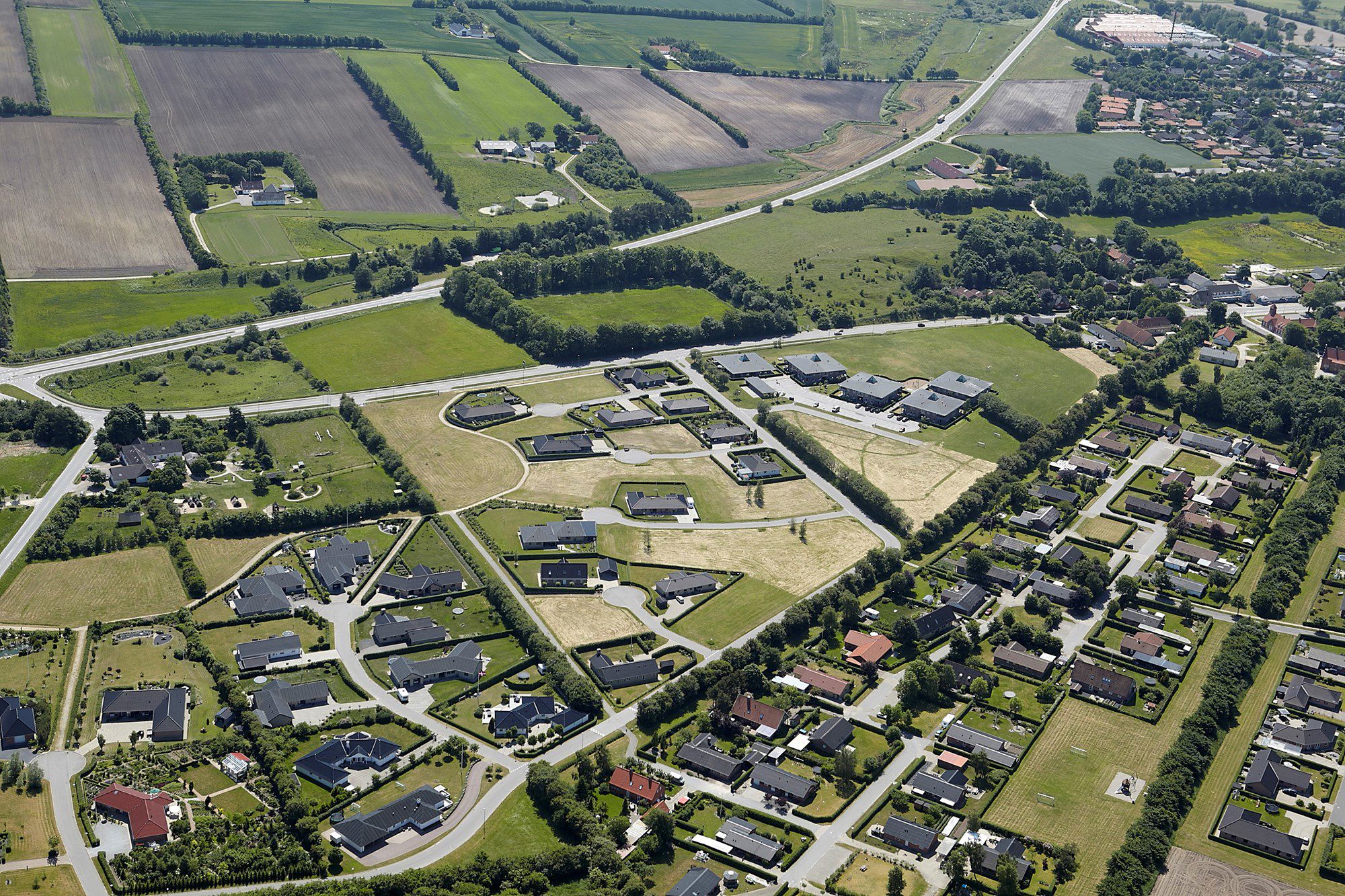 luftbillede by