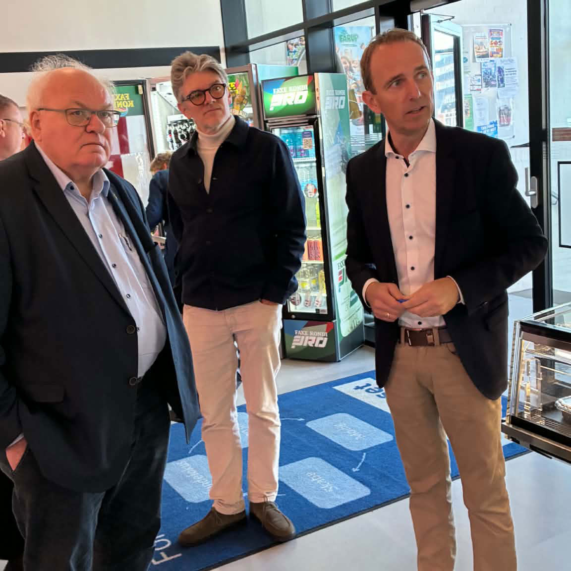 Formand for DGI Huset Michael Krogsgaard viser rundt
