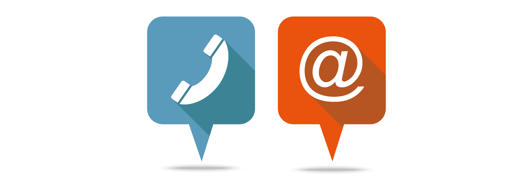 grafik logo telefon og mail