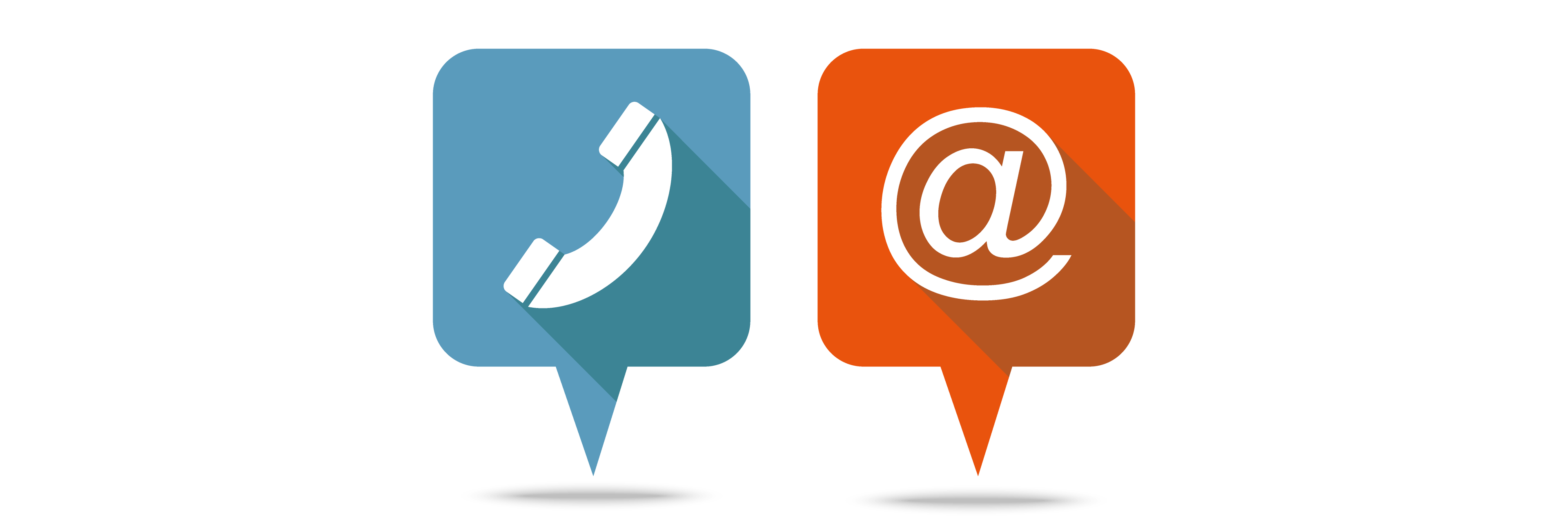 grafik logo telefon og mail