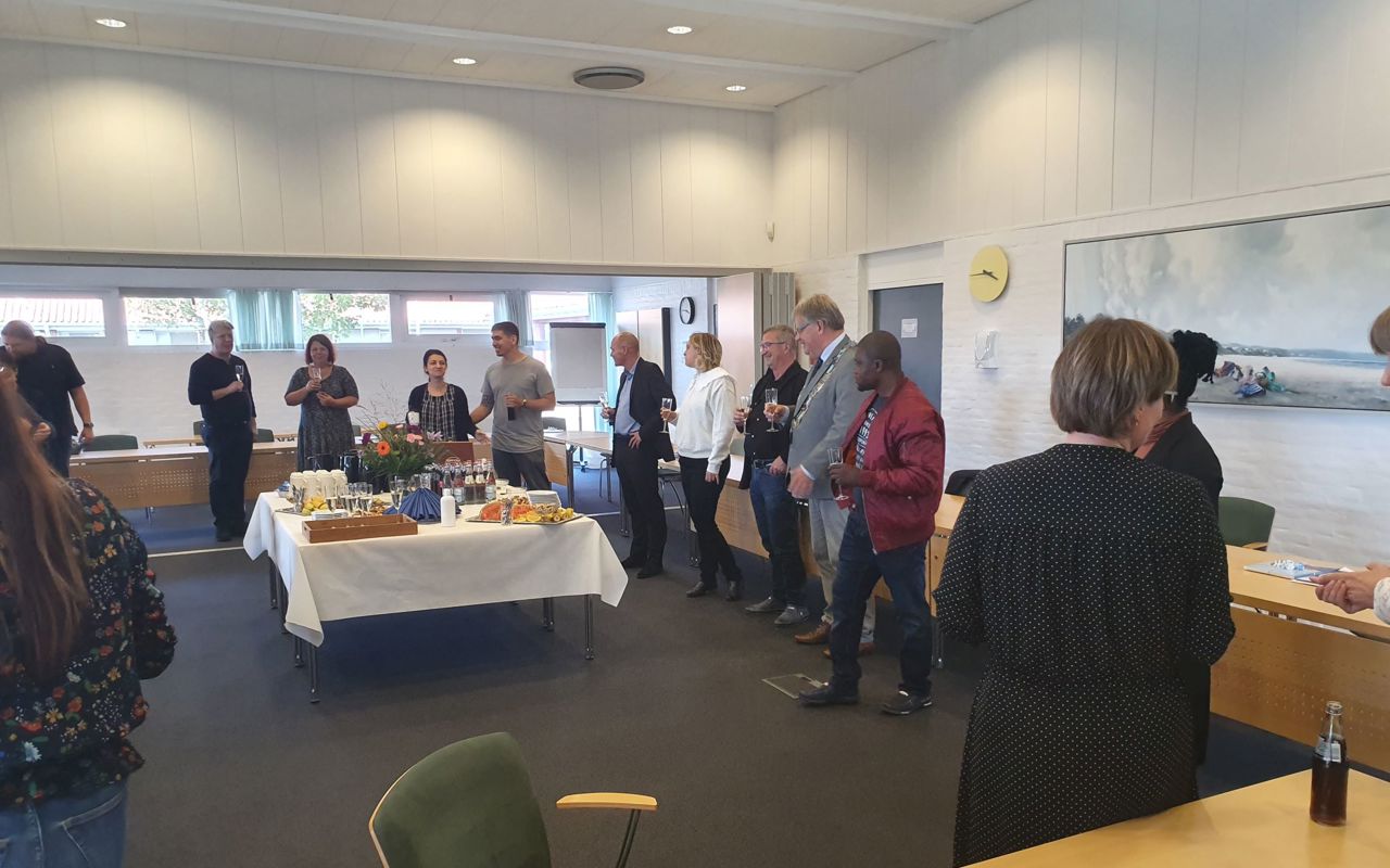 Grundlovscermoni i byrådssalen