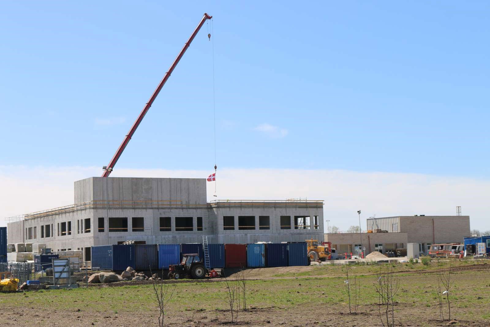 Bygge pladsen Skolecenter Jetsmark