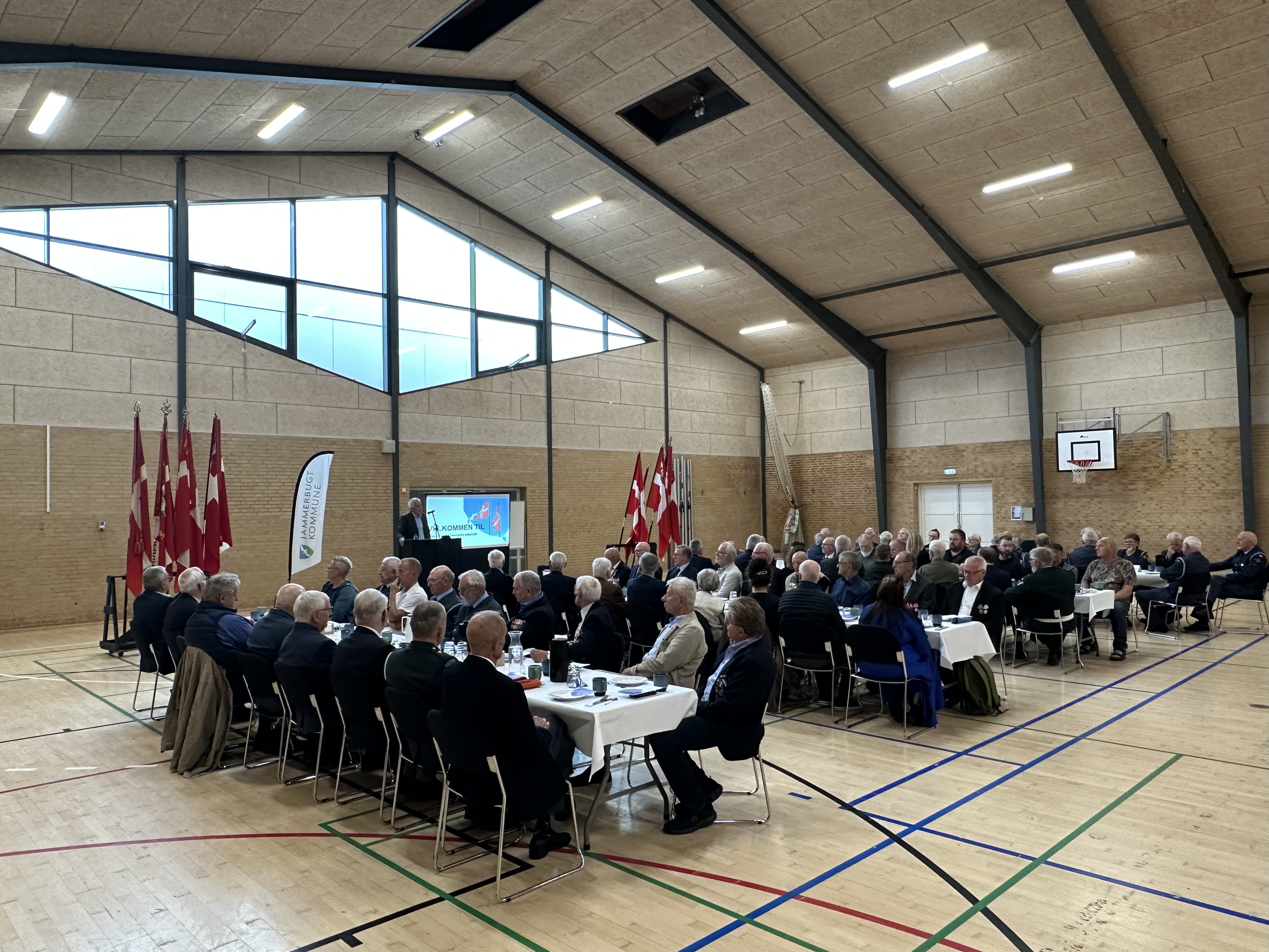 Ca. 70 veteraner samlet til Flagdagen i DGI Huset